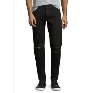 Rag and Bone Men's Standard Issue, Skinny Leg, Black, Size 33